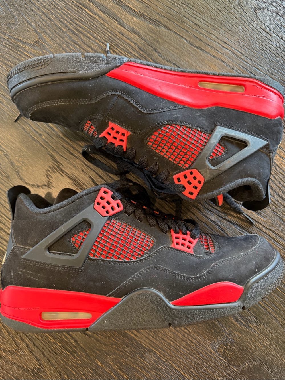 Jordan 4 Retro Mid Red Thunder Size 10.5